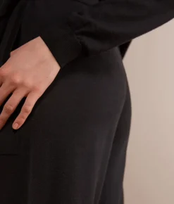 Pantalone con polsino in Cashmere Ultrafine