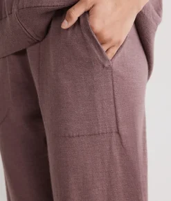 Pantalone con polsino in Cashmere Ultrafine