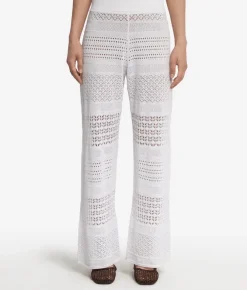 Pantalone crochet in cotone