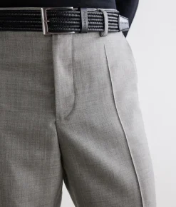 Pantalone in cashmere seta