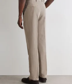 Pantalone in cotone e lino