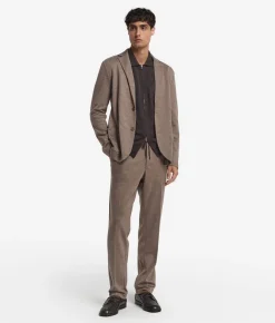 Pantalone in jersey di lana