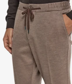 Pantalone in jersey di lana