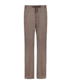 Pantalone in jersey di lana