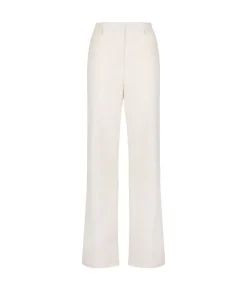 Pantalone in velluto di lana e cashmere