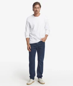 Pantalone Jeans in cotone e cashmere