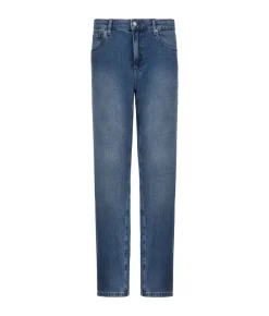 Pantalone Jeans in cotone e cashmere