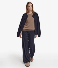 Pantalone palazzo in Cashmere Ultrafine