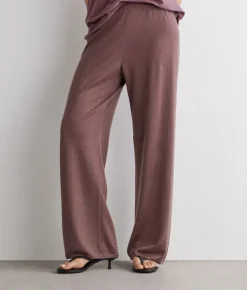 Pantalone palazzo in Cashmere Ultrafine
