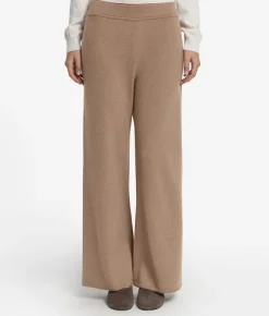 Pantalone palazzo in Cashmere Ultrasoft