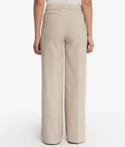 Pantalone palazzo in cotone
