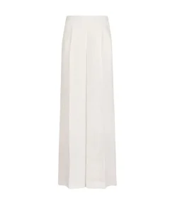 Pantalone palazzo in lino