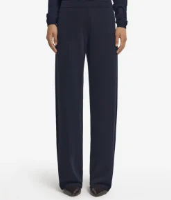 Pantalone palazzo in seta cotone