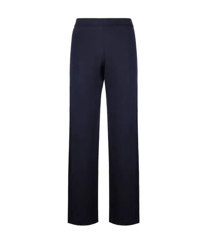 Pantalone palazzo in seta cotone