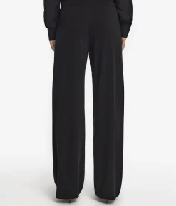 Pantalone palazzo in seta cotone