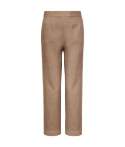 Pantalone reversibile in lino e cotone