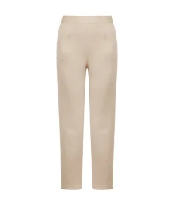 Pantalone reversibile in lino e cotone