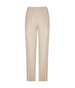 Pantalone sigaretta in lino