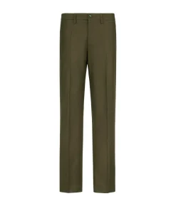 Pantalone waffle in lino cotone