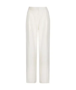 Pantaloni Palazzo in Lino e Viscosa