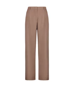 Pantaloni Palazzo in Lino e Viscosa