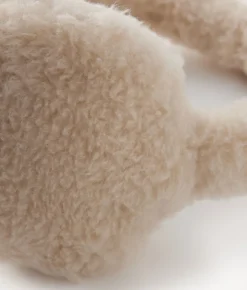 Paraorecchie effetto pelliccia in cashmere