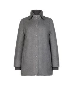 Piumino in seta e cashmere