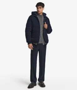 Piumino reversibile con trecce in Cashmere Ultrasoft