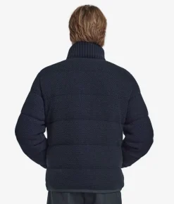 Piumino reversibile in cashmere