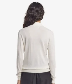 Polo a manica lunga in Cashmere Ultrafine