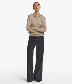 Polo a manica lunga in Cashmere Ultrafine