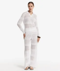 Polo crochet in cotone