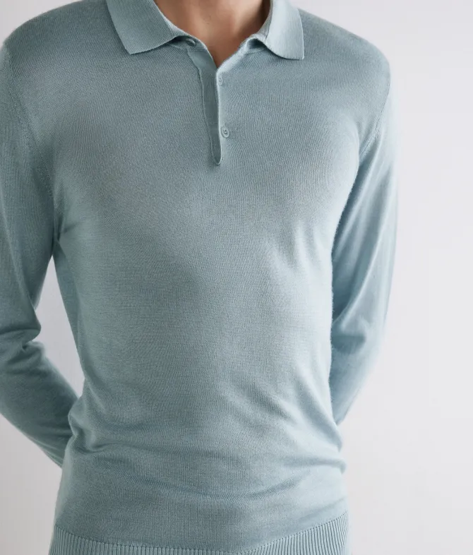 Polo in Cashmere Silkfine