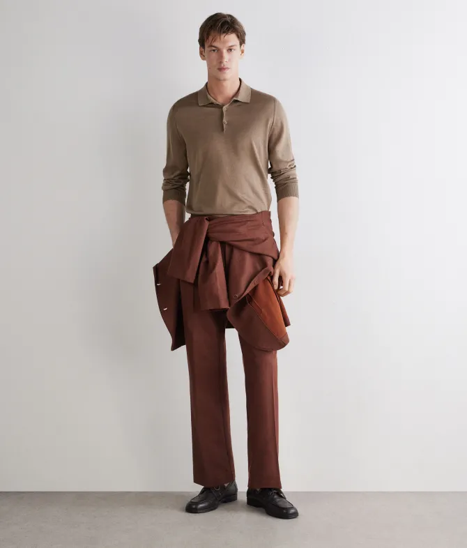 Polo in Cashmere Silkfine