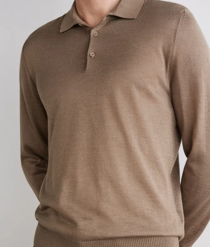 Polo in Cashmere Silkfine