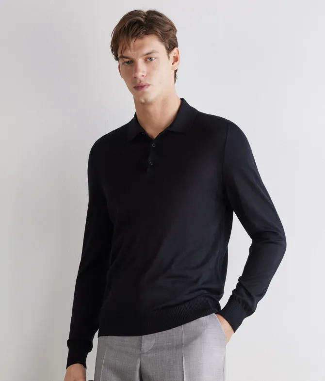 Polo in Cashmere Silkfine