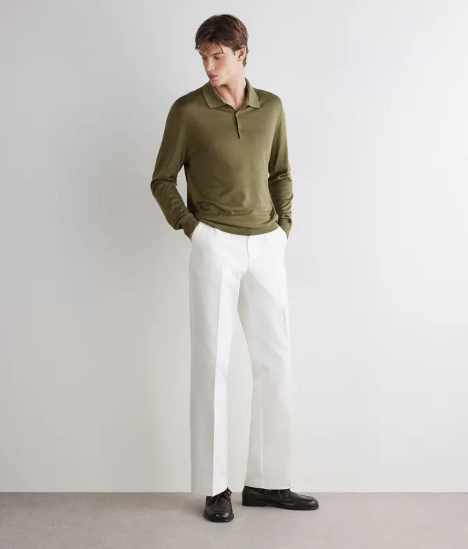 Polo in Cashmere Silkfine