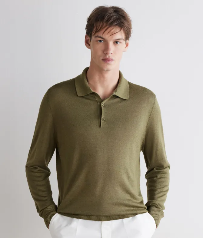 Polo in Cashmere Silkfine