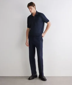 Polo in lino cotone