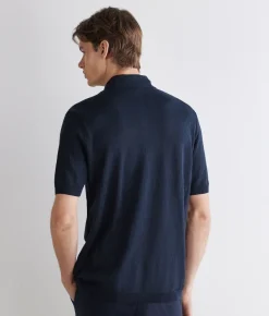 Polo in lino cotone