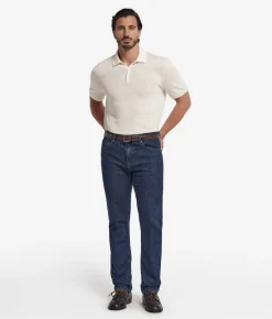 Polo in lino cotone