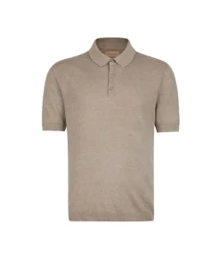 Polo in lino cotone