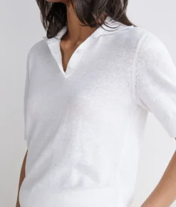 Polo in lino cotone