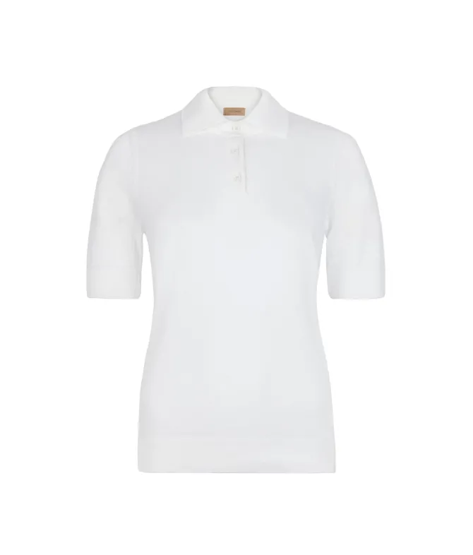 Polo in lino cotone
