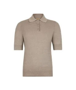 Polo in lino cotone