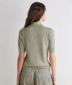 Polo in lino cotone