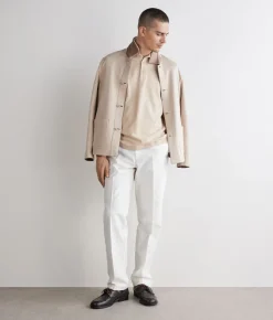 Polo piquet in cotone seta