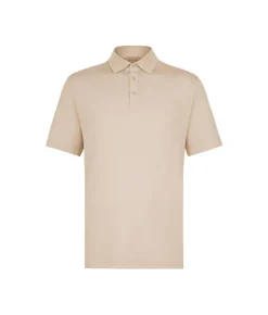 Polo piquet in cotone seta