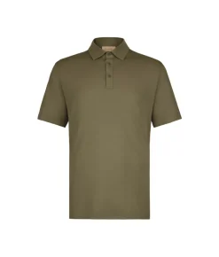 Polo piquet in cotone seta