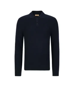 Polo punto waffle in Cashmere Ultrasoft